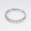 Picture of Classic 14k White Gold & Diamond Wedding Band