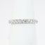 Picture of Classic 14k White Gold & Diamond Wedding Band