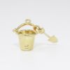 Picture of 14k Yellow Gold Sand Pail and Shovel Charm