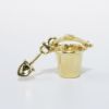 Picture of 14k Yellow Gold Sand Pail and Shovel Charm