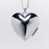 Picture of 14k White Gold Heart Locket