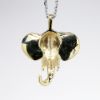 Picture of 14k Yellow Gold Elephant Head Pendant