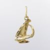 Picture of 14k Yellow Gold Sail Boat Charm