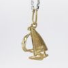 Picture of 14k Yellow Gold Sail Boat Charm