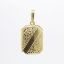 Picture of 14k Yellow Gold Locket with Etched Floral Details