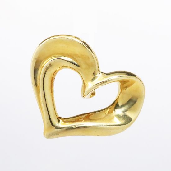 Picture of 18k Yellow Gold Heart Pendant