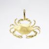 Picture of 14k Yellow Gold Crab Pendant