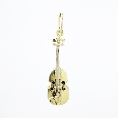 Picture of 14k Yellow Gold Violin Charm