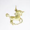 Picture of 14k Yellow Gold Galloping Unicorn Charm