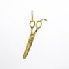 Picture of 14k Yellow Gold Articulated Scissors Charm