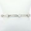 Picture of Vintage Inspired Platinum Bracelet with Old European Cut Diamond Stations