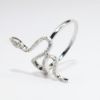 Picture of 14k White Gold & Diamond Snake Ring