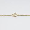 Picture of 14k Yellow Gold Necklace with Geometric Diamond Pendant