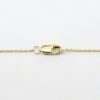 Picture of 14k Yellow Gold Necklace with Gold & Diamond Paperclip Style Pendant