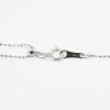 Picture of Adjustable 18k White Gold Necklace with Round Blue Sapphire Bead Stations