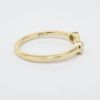 Picture of 14k Yellow Gold & Diamond Open Skank Ring