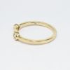 Picture of 14k Yellow Gold & Diamond Open Skank Ring