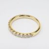 Picture of Traditional 14k Yellow Gold & Diamond Wedding Band