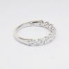 Picture of 14k White Gold & Diamond Anniversary Band