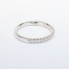 Picture of Traditional 14k White Gold & Diamond Wedding Band