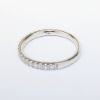 Picture of Traditional 14k White Gold & Diamond Wedding Band