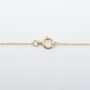 Picture of 14k Yellow Gold Necklace with Graduated, Alternating Ruby & Diamond Arc Pendant