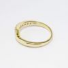 Picture of 14k Yellow Gold & Diamond Bypass Ring