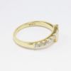 Picture of 14k Yellow Gold & Diamond Bypass Ring