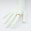 Picture of 14k Rose Gold & Diamond Nail Shaped Double Bypass Ring