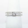 Picture of 14k White Gold & Diamond Split Band Ring