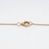 Picture of 14k Rose Gold Necklace with Diamond Arched Bar Pendant