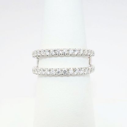 Picture of 14k White Gold & Diamond Insert Ring Enhancer