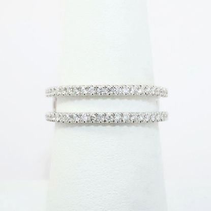 Picture of 14k White Gold & Diamond Insert Ring Enhancer