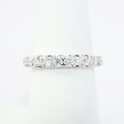 Picture of 14k White Gold & Diamond Anniversary Band