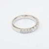 Picture of 14k White Gold & Diamond Anniversary Band