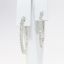 Picture of 14k White Gold & Diamond Inside-Out Hoop Earrings