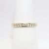 Picture of 14k Yellow Gold & Channel Set Diamond Wedding Band 