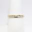 Picture of 14k Yellow Gold & Channel Set Diamond Wedding Band 