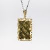 Picture of Credit Suisse Gold Bar Pendant with Gold Nugget Bezel