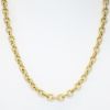 Picture of 14k Yellow Gold Twisted Link Cable Chain Necklace  