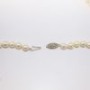 Picture of Hand Knotted White Pearl Necklace with 14k White Gold Clasp