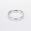 Picture of 18k White Gold Men's Wedding Band with Milgrain Detailing