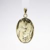 Picture of 14k Yellow Gold Jesus Christ Face Pendant