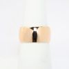 Picture of 14k Rose Gold Cigar Band Style Ring