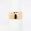 Picture of 14k Rose Gold Cigar Band Style Ring
