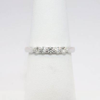 Picture of 18k White Gold and Diamond Wedding Ring