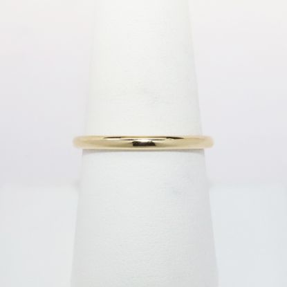 Picture of 14k Yellow Gold Rounded Edge Wedding Band