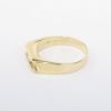 Picture of 14k Yellow Gold & Sliding Round Brilliant Cut Diamond Ring