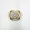 Picture of 14k Two-Tone Gold & Diamond Men's Wrist Watch Inspired Ring