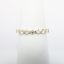 Picture of 14k Yellow Gold & Round Brilliant Cut Diamond Wedding Band